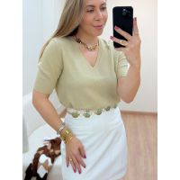 Blusa Poliana Bege