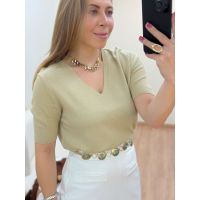 Blusa Poliana Bege