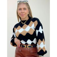 Blusa Tricot Elaine Preta