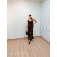 Vestido Joana Marrom