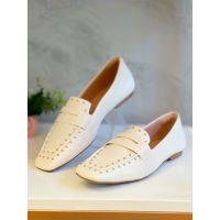Mocassim Tachas Off White