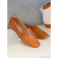 Mocassim Tachas Marrom