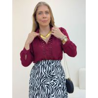 Camisa Samanta Marsala