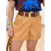 Shorts Courinho Bege