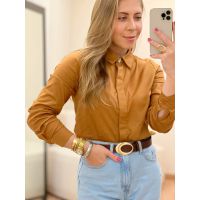 Camisa Beatriz Caramelo