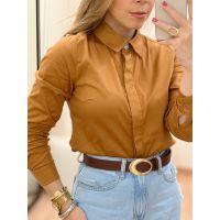Camisa Beatriz Caramelo