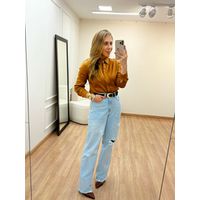 Camisa Beatriz Caramelo