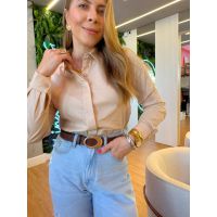 Camisa Beatriz Bege
