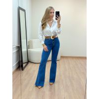 Calça Flare Comfort Jeans