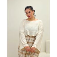 Cropped Leona Bege