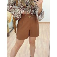 Shorts Matilda Marrom