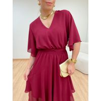 Vestido Cora Marsala