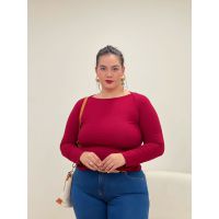 Blusa Basic Vinho