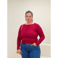 Blusa Basic Vinho