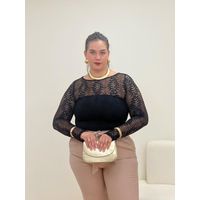 Calça Aline Bege