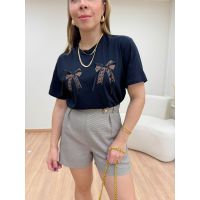 T-shirt Laço Preta