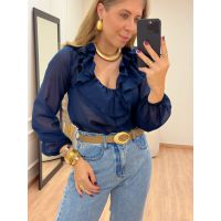 Blusa Cassi Azul