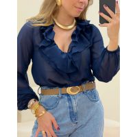 Blusa Cassi Azul