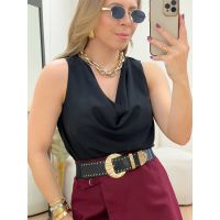 Blusa Degagê Preta