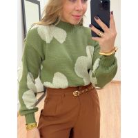 Blusa Flowers Verde