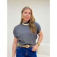 Blusa Malu Cinza