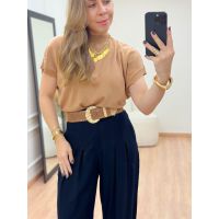 Blusa Malu Amendoa