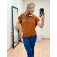 Blusa Malu Caramelo