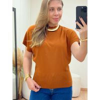 Blusa Malu Caramelo