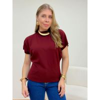 Blusa Malu Vinho