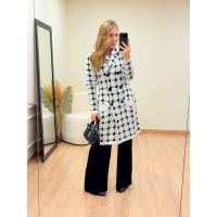 Casaco Tricot Off White