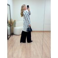 Casaco Tricot Off White