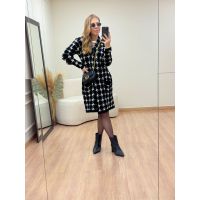 Casaco Tricot Preto