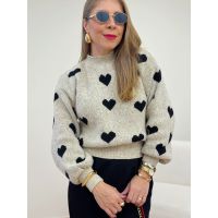 Blusa Love Areia