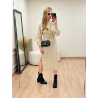 Vestido Penélope Areia