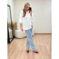 Poncho Betina Branca