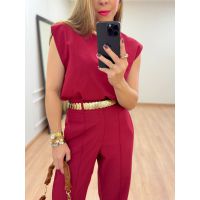 Blusa Matilda Cereja