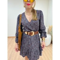 Vestido Charme Marrom