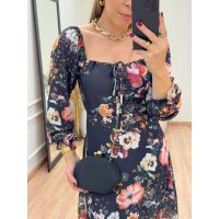 Vestido Amanda Preto