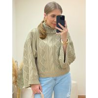 Blusa Stela Areia