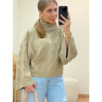 Blusa Stela Areia
