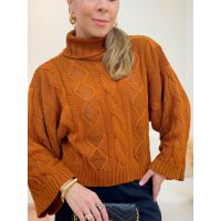 Blusa Stela Caramelo