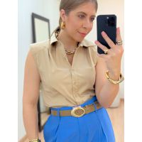 Camisa Nanda Bege