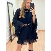 Vestido Manuela Preto