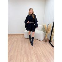 Vestido Manuela Preto