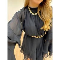 Vestido Manuela Preto