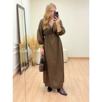 Vestido Marieva Marrom