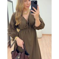Vestido Marieva Marrom