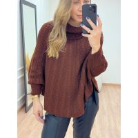 Poncho Betina Marrom