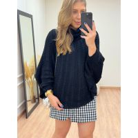 Poncho Betina Preto