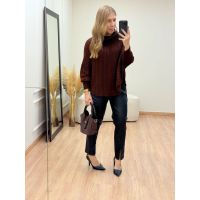 Poncho Betina Marrom
